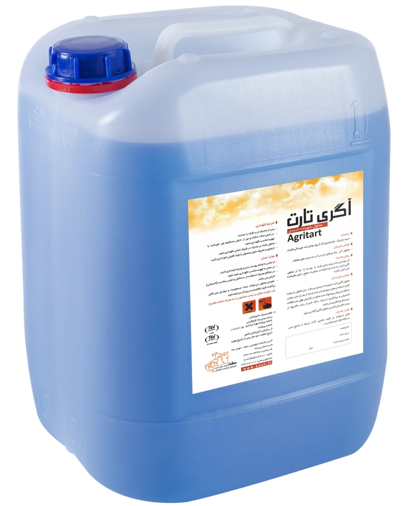 AgriTart: acidic detergent for CIP, 24 kg container